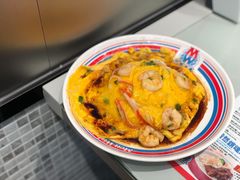虾仁煎蛋饭-敏华冰厅(平安金融中心店)