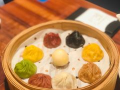 翡翠水晶八色小笼包-翡翠拉面小笼包(岭南新天地店)