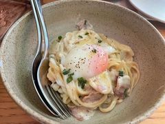 奶油培根半熟蛋意面-EN SPACE恩空间