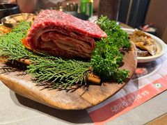 -草家酱蟹炭火烤肉店(珲春南路一店)