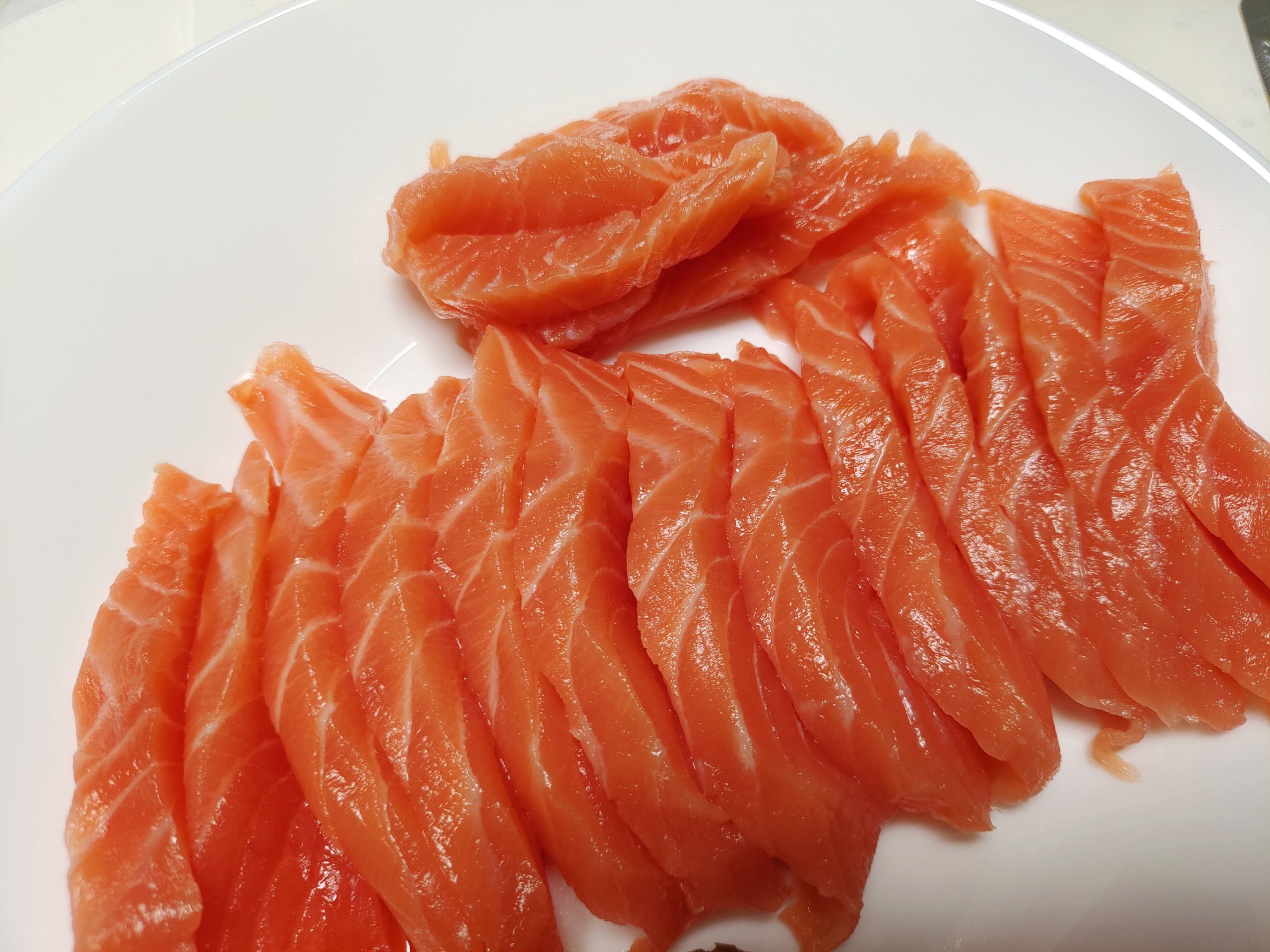 切三文鱼的小技巧