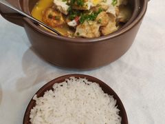 煎豆腐焖荷包蛋-湘桂人酒楼(西便门店)