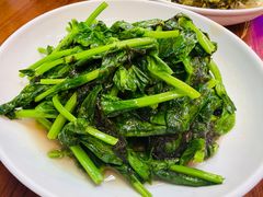 鸡油豆苗-谢记上海大排档(长寿路店)