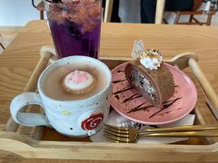 奥利奥咸奶油蛋糕卷-猫小主咖啡·猫咖cat cafe(福田店)