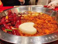 谭血鸭红锅底-谭鸭血老火锅(漳州路店)