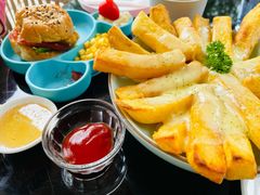 蜂蜜芝士薯条-Let's burger&pasta·非常汉堡·融合西餐(蓝色港湾店)