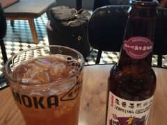 蓝莓味康普茶气泡水-Moka Bros 摩卡站(西单大悦城店)