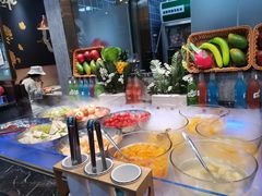 自助取餐区-非烤勿扰韩料自助烤肉(松山湖万科店)