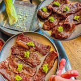 天河的！！超火🔥的！！山葵烤肉吼吼吃🥺🥺