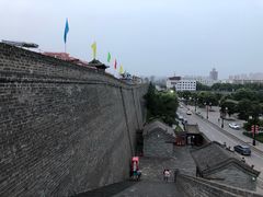 -城墙带状公园-大同古城墙广场停车场