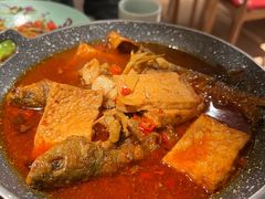 小黄鱼炖豆腐-三十六味匠猪蹄(三元桥店)