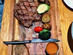 谷饲厚切肉眼扒配薯菜-森Some Fusion(荔湾店)