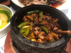 石锅杭椒牛蛙-桂满陇-西湖船宴(西单大悦城店)