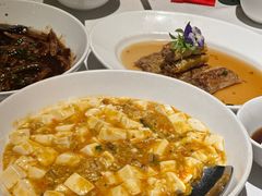 蟹粉烩豆腐-玫瑰厅上海菜(兴国路店)