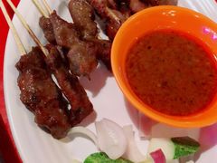 烤肉串-牛车水美食街