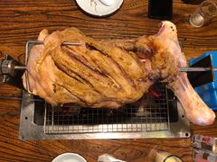 烤羊腿-柿子树炭烤羊腿(金台路店)