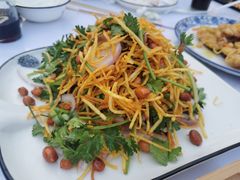 三丝爆豆-土灶台东北大块肉烧烤(风景城邦店)