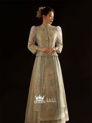 点击看大图 -艾拉·女王婚纱礼服馆