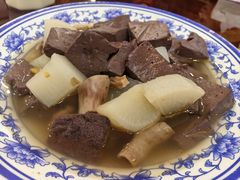 牛血羹-天台徐家小吃