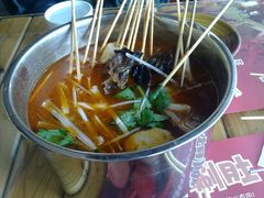 毛肚、木耳、干豆腐、大白菜、牛舌、墨鱼丸-聚点串吧·北京烧烤(赵登禹路店)