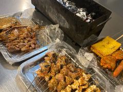 烤羊肉串-幸福路方方烧烤