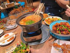 特色涮毛肚-金太阳海鲜烧烤·本地人餐厅(东纬路旗舰店)