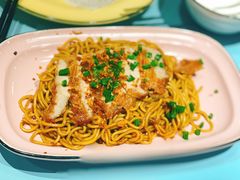 豬頸肉撈油麵-梳打冰室(氹仔店)