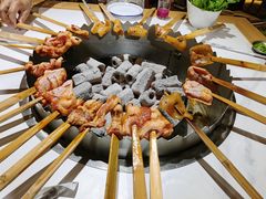 香烤五花肉-醉月城西昌火盆烧烤(天府店)