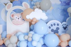 -11 Baby百日宴生日气球创意布置
