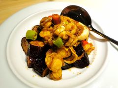 紫山茄拌扇贝-味莊·青岛菜(石老人店)