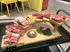 烤牛板筋-权金城(龙旗店)