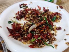 干煸藕丝-江城燕子大排档(江汉路步行街店)