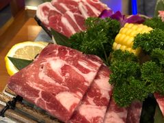 -明洞阿姨·韩式酱蟹烤肉·创意料理(三元桥店)