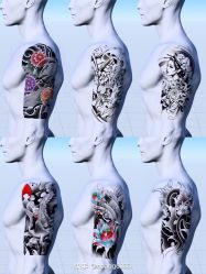 -组合纹身穿孔纹眉TATTOO