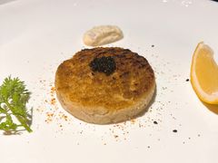 蟹饼配鱼子酱-小火花·干式熟成牛排馆Spark SteakHouse(剑桥郡店)