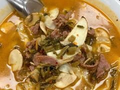 生炒牛肉汤面-泉市鲜活牛肉面(杭州太合商业中心店)