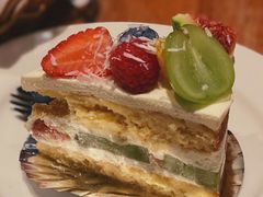 椰子水果蛋糕-麦田工坊(月湖店)