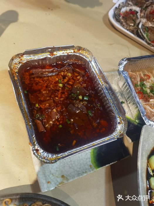 常记蚝味鲜·烧烤海鲜大排档(东风北桥店)锡纸鸭血粉丝图片