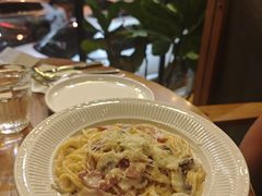 奶油蘑菇培根意面-UPPER KITCHEN(延安路店)
