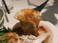 焗烤鲈鱼配洋葱土豆-港丽餐厅(高德置地店)