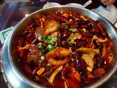 辣过瘾菌菇毛血旺-恭敬李·烤鸭(天坛北门店)