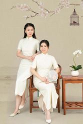 -时光纪亲子全家福照相馆(静安店母女写真父母纪念照)