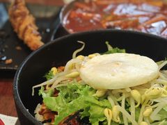 鱿鱼五花肉拌饭-米屋石锅拌饭(师大店)