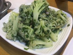 荠菜花菜蘑菇-台北楚楚园馅饼粥(虹桥南丰城店)