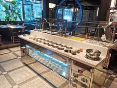 自助调料区-前门后头老北京铜锅涮肉·京味菜·烤鸭(伊藤洋华堂店)
