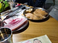 大蒜大肠-姜虎东白丁烤肉(恒隆广场店)