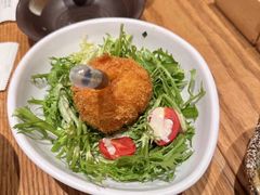 酥炸猪肉裹温泉蛋-胜博殿日式炸猪排(富力广场店)