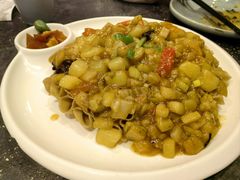 酸菜茄条扒莜面-紫泥369粗粮季(鼓楼店)