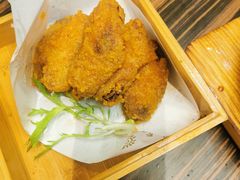 盐蛋黄鸡翅-江太极江浙菜(马桥万达广场店)