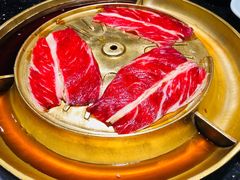 澳洲雪花三角肉-猪啊牛呀羊啊铜盘烤肉(正大广场店)